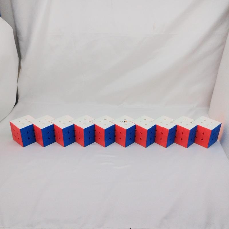 (image for) CubeTwist Extended‑Length 3x3 Siamese Conjoined Cube, 7‑6 / 8‑6 /9‑6 /10‑6 Rotation‑Limited Magic Cube