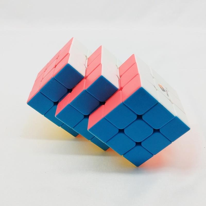 (image for) CubeTwist 3×3 Triple‑8 Siamese Cube, Rotation‑Limited Connected Puzzle