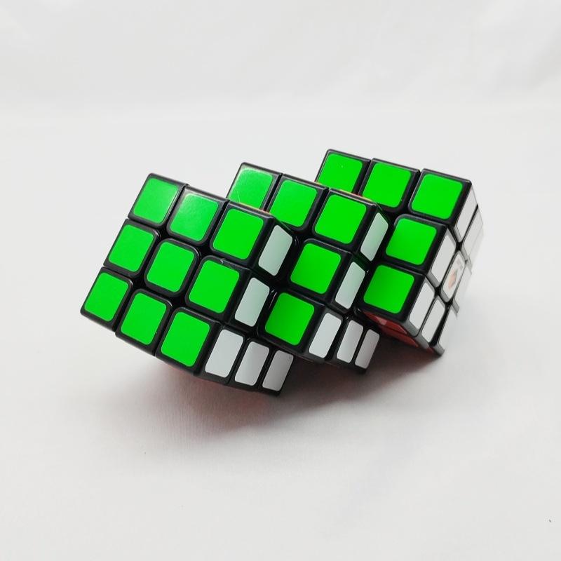 (image for) CubeTwist 3×3 Triple‑8 Siamese Cube, Rotation‑Limited Connected Puzzle