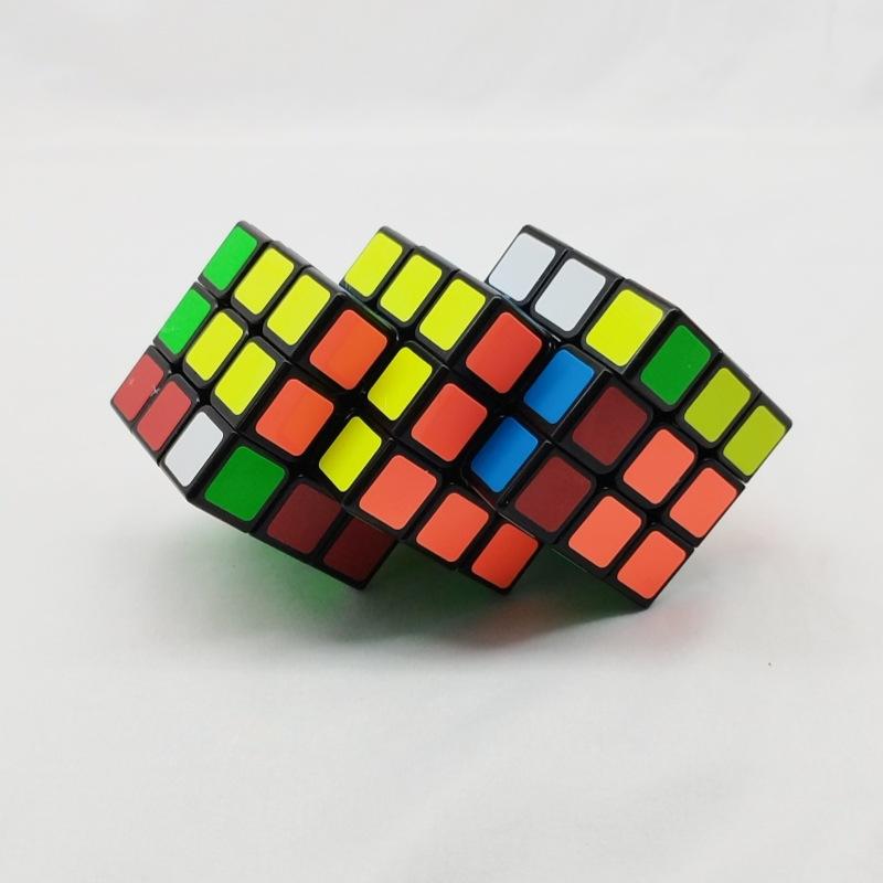 (image for) CubeTwist 3×3 Triple‑8 Siamese Cube, Rotation‑Limited Connected Puzzle