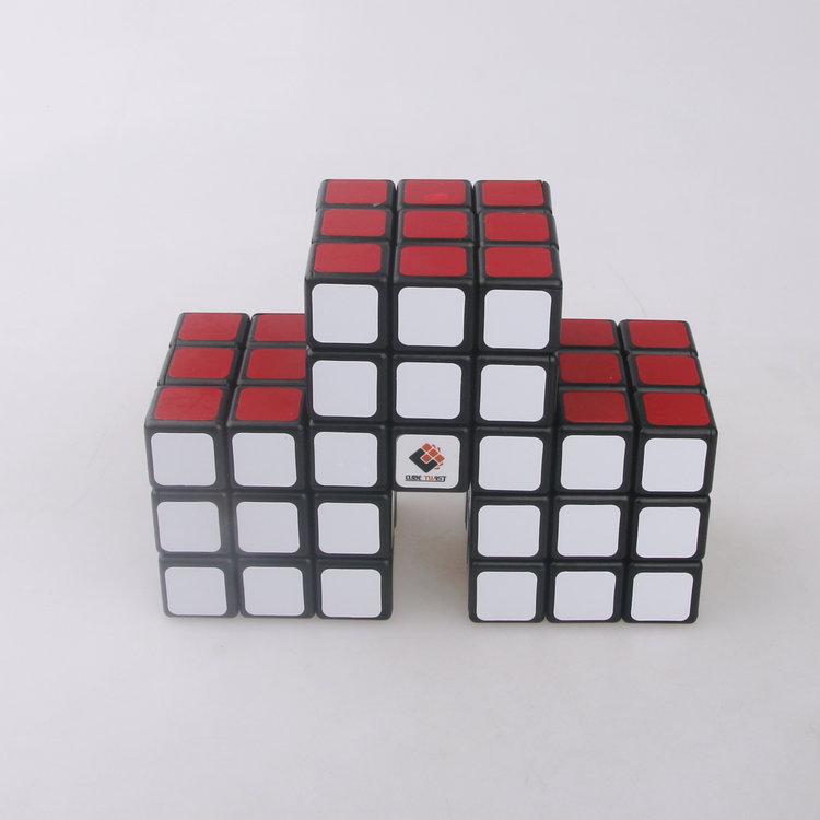 (image for) CubeTwist Great Wall Cube, 3‑in‑3 Siamese Connected 3x3 Twisty Puzzle, Restricted‑Rotation Mod Cube