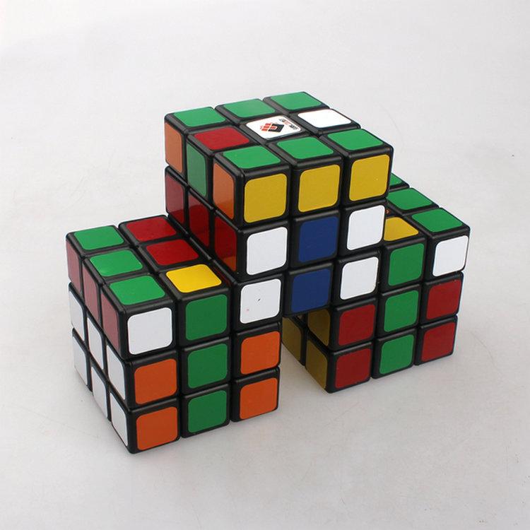 (image for) CubeTwist Great Wall Cube, 3‑in‑3 Siamese Connected 3x3 Twisty Puzzle, Restricted‑Rotation Mod Cube