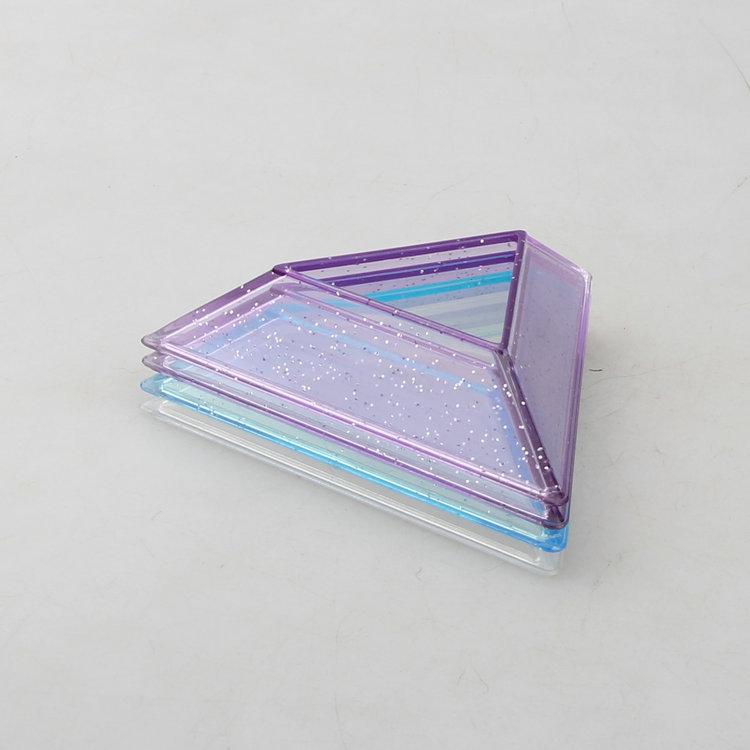 X-Cube Magic Cube Display Stand, Transparent Triangle Cube Holder, Speed Cube Accessory (image for) X-Cube Magic Cube Display Stand, Transparent Triangle Cube Holder, Speed Cube Accessory