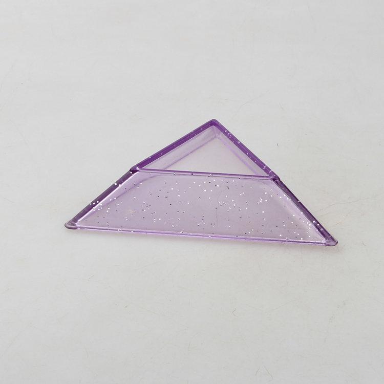 (image for) X-Cube Magic Cube Display Stand, Transparent Triangle Cube Holder, Speed Cube Accessory
