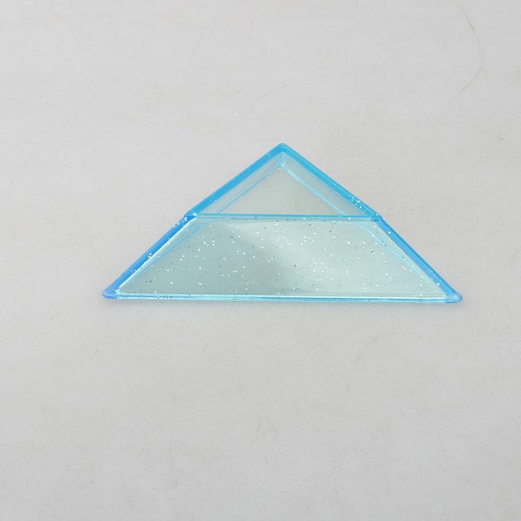 (image for) X-Cube Magic Cube Display Stand, Transparent Triangle Cube Holder, Speed Cube Accessory