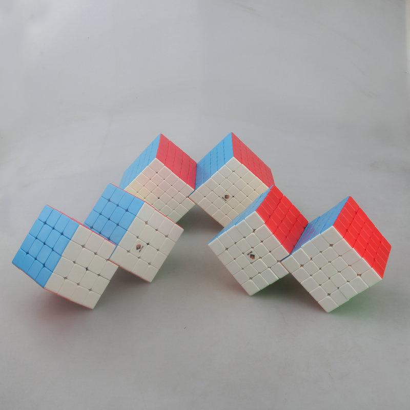 (image for) CubeTwist Higher‑Order Siamese Cube 4x4 Connected Bandaged Puzzle Rotation‑Limited Magic Cube