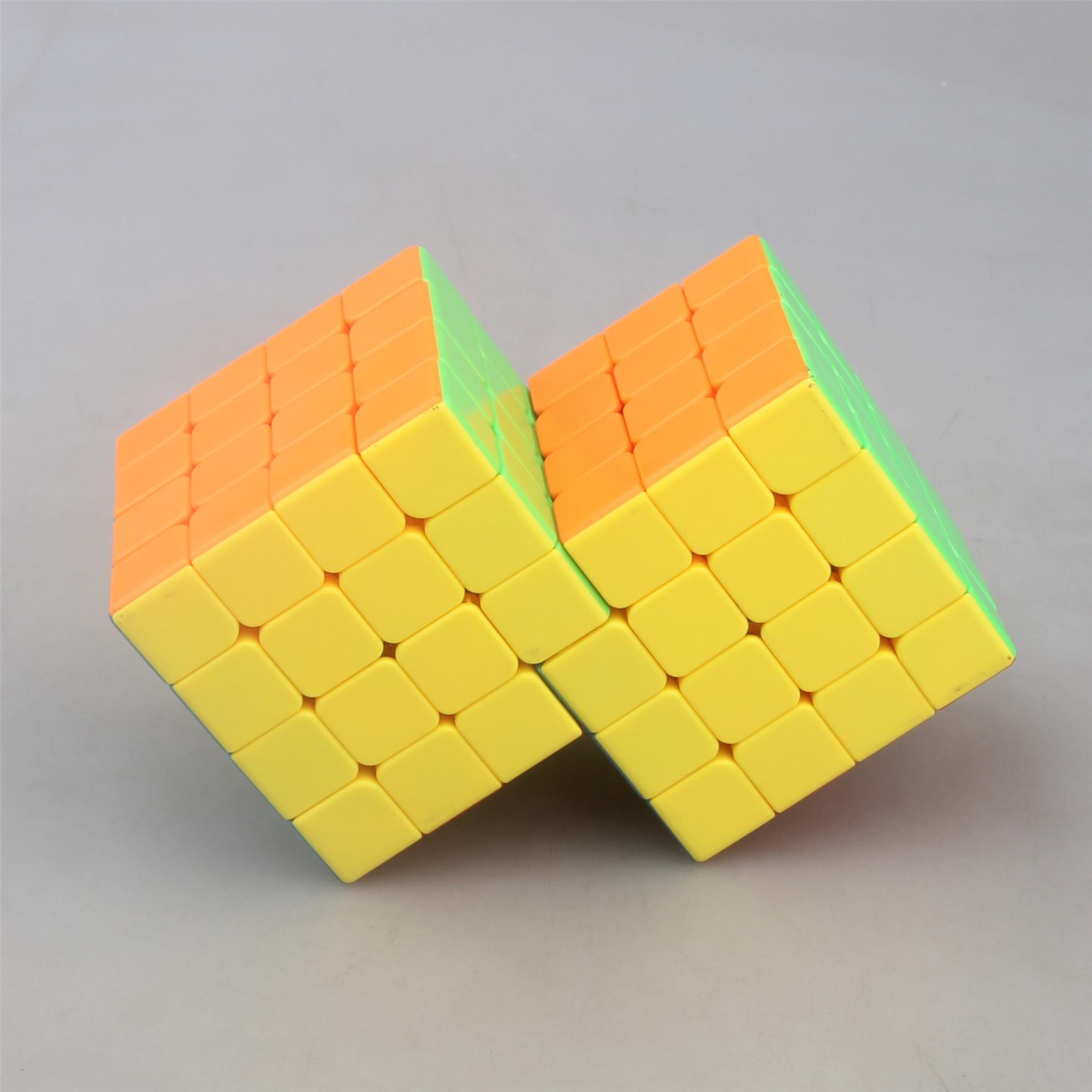(image for) CubeTwist Higher‑Order Siamese Cube 4x4 Connected Bandaged Puzzle Rotation‑Limited Magic Cube
