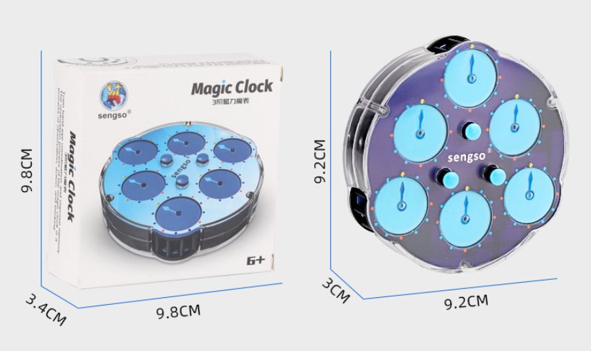 (image for) SengSo 3x3 / 4x4 / 5x5 Magnetic Magic Clock