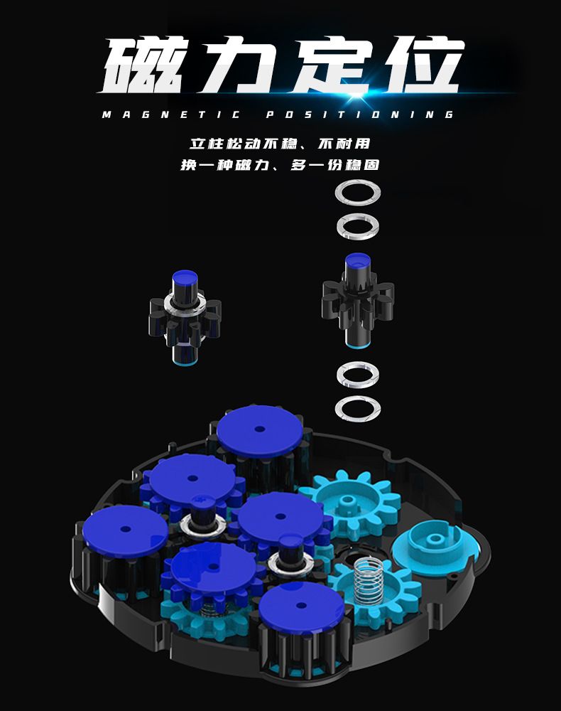 (image for) SengSo 3x3 / 4x4 / 5x5 Magnetic Magic Clock