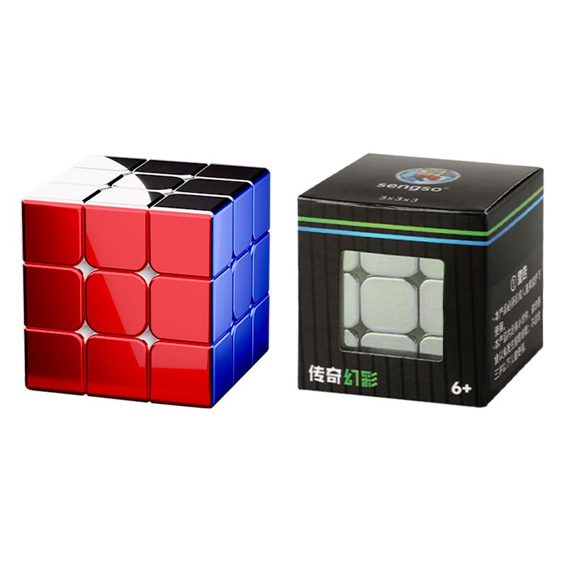 (image for) SENGSO Electroplating Colorful Legend Magnetic 3x3x3 Cube