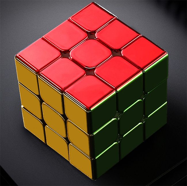 (image for) SENGSO Electroplating Colorful Legend Magnetic 3x3x3 Cube