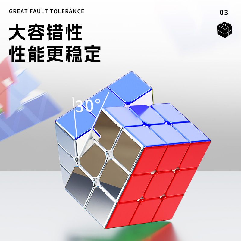(image for) SENGSO Electroplating Colorful Legend 3x3x3 Cube