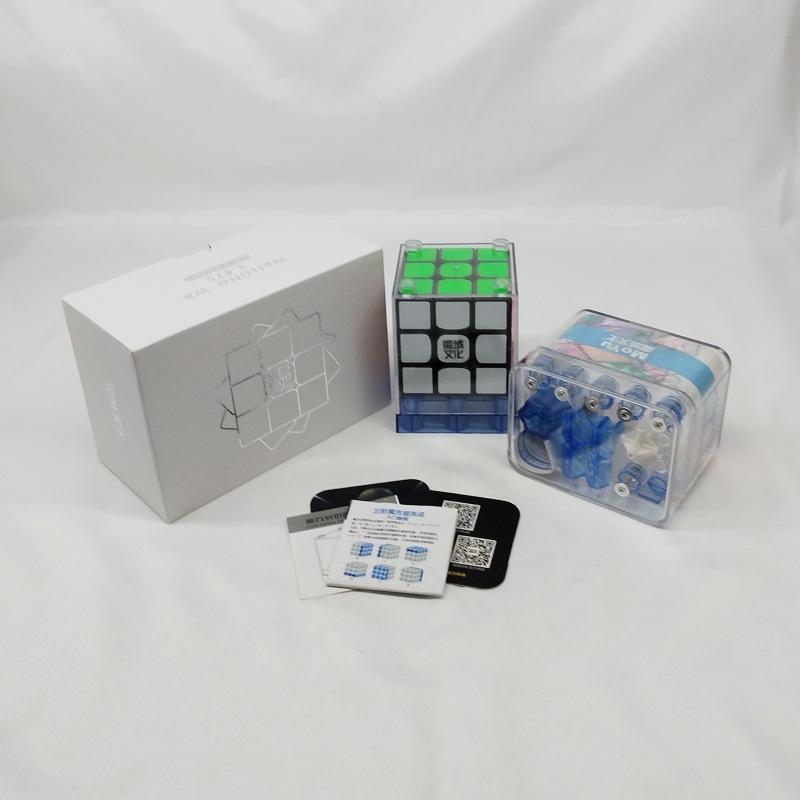 (image for) MoYu WeiLong WR MagLev 3x3 Speed Cube, WRM Record Magnetic Version, Professional Competition 3x3 Puzzle Toy