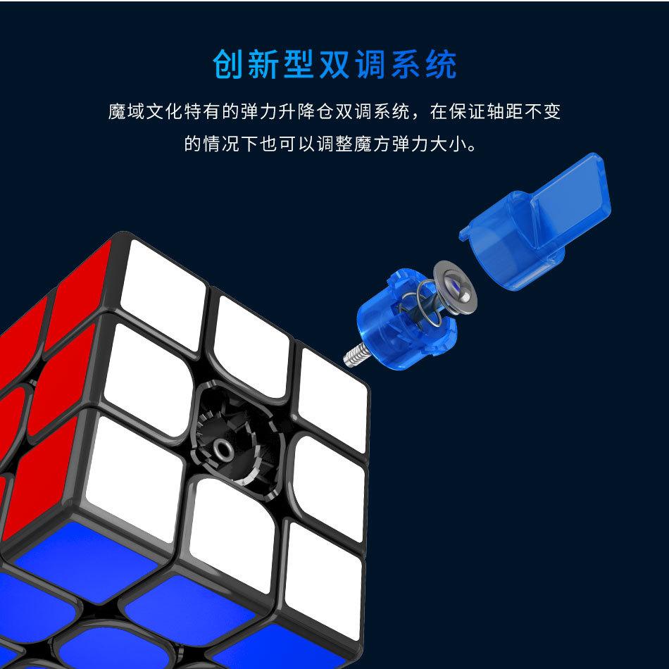 (image for) MoYu WeiLong WR MagLev 3x3 Speed Cube, WRM Record Magnetic Version, Professional Competition 3x3 Puzzle Toy