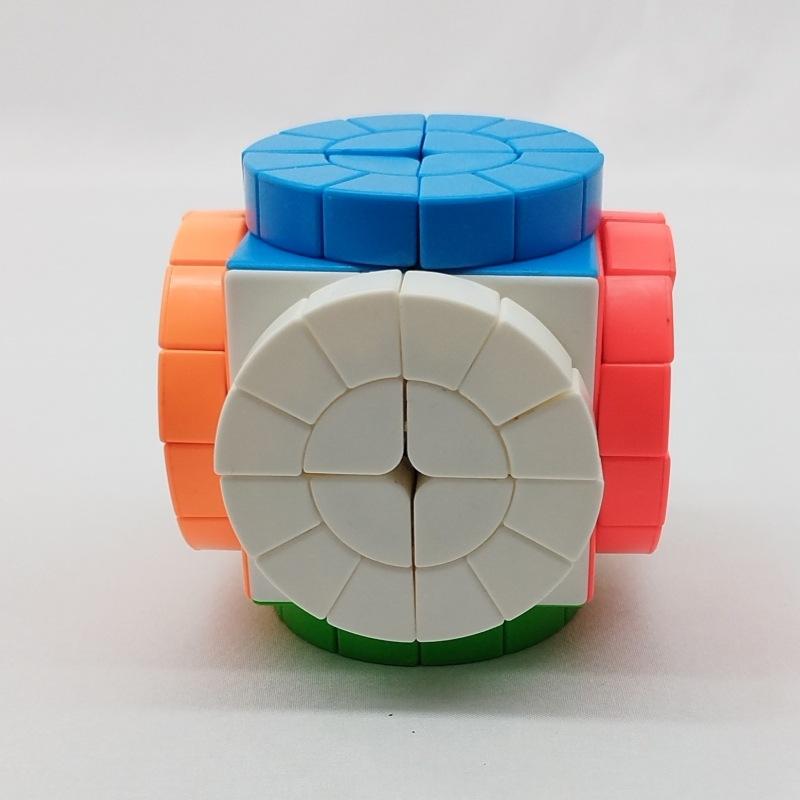 (image for) Cubetwist Colorful 6‑Color Time Machine Cube Time‑Wheel Complex Geometry Twist Puzzle