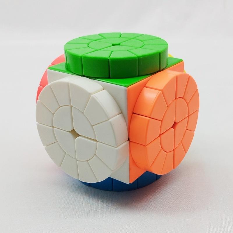 (image for) Cubetwist Colorful 6‑Color Time Machine Cube Time‑Wheel Complex Geometry Twist Puzzle