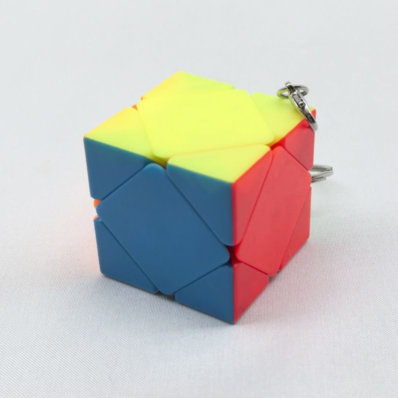 (image for) X-Cube 3cm Mini Cube Keychain Series Dinosaur Skewb Center Ball Cylinder Pocket Fidget Puzzle Toy