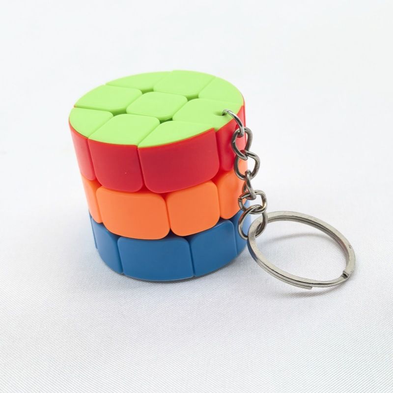 (image for) X-Cube 3cm Mini Cube Keychain Series Dinosaur Skewb Center Ball Cylinder Pocket Fidget Puzzle Toy