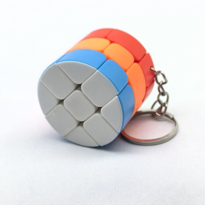 (image for) X-Cube 3cm Mini Cube Keychain Series Dinosaur Skewb Center Ball Cylinder Pocket Fidget Puzzle Toy