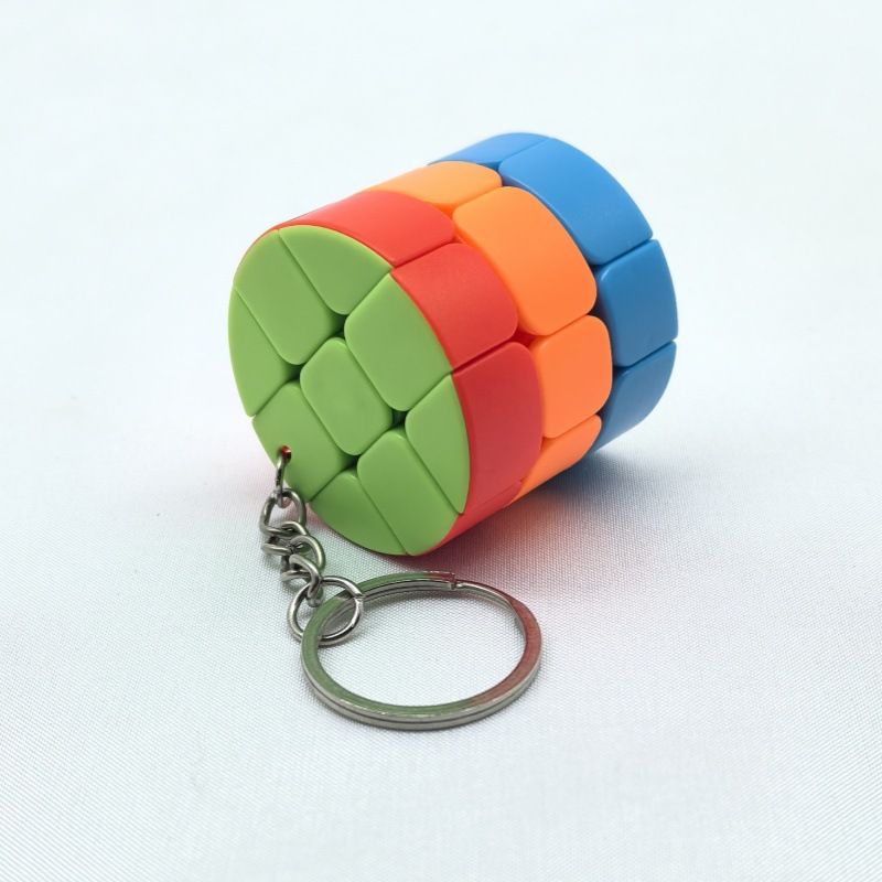 (image for) X-Cube 3cm Mini Cube Keychain Series Dinosaur Skewb Center Ball Cylinder Pocket Fidget Puzzle Toy