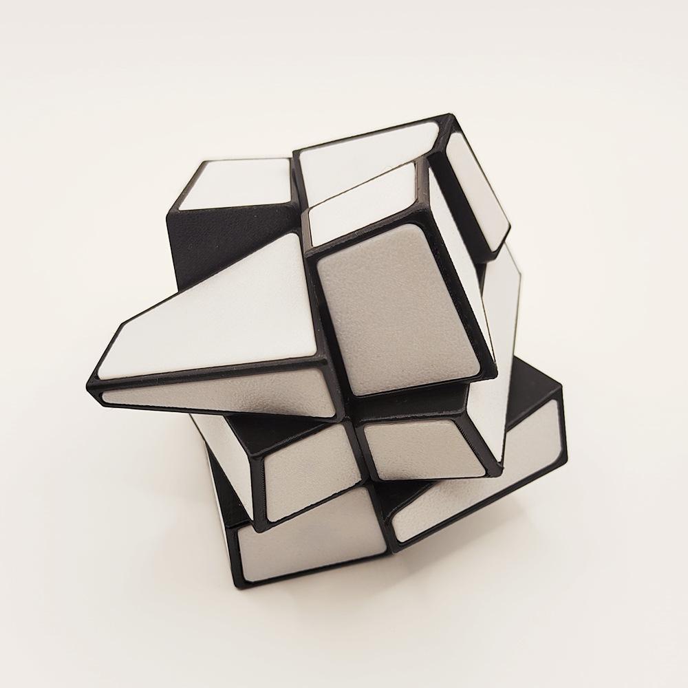 (image for) ZEPuzzles Ghost Square-0 Irregular Magic Cube, PETG 3D Printed Twisty Puzzle, Collectible Brain Teaser Toy