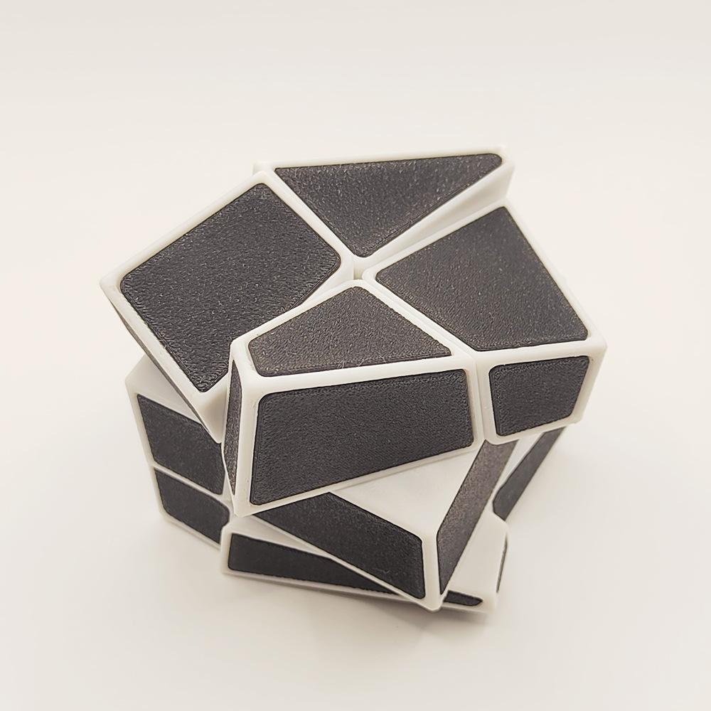 (image for) ZEPuzzles Ghost Square-0 Irregular Magic Cube, PETG 3D Printed Twisty Puzzle, Collectible Brain Teaser Toy