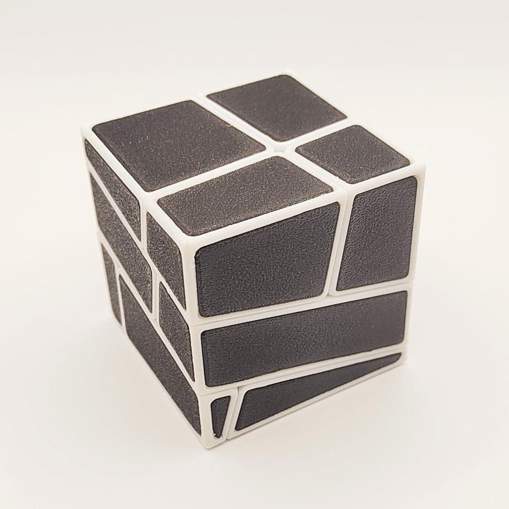 (image for) ZEPuzzles Ghost Square-0 Irregular Magic Cube, PETG 3D Printed Twisty Puzzle, Collectible Brain Teaser Toy