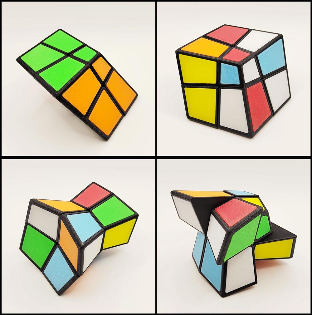 (image for) 3D Squished 2x2 Cube