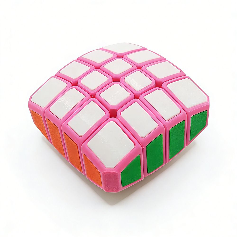 (image for) Zepuzzles PETG 3D Printed 1x4x4 Floppy 144 Cube Special Irregular Collectible Puzzle Toy