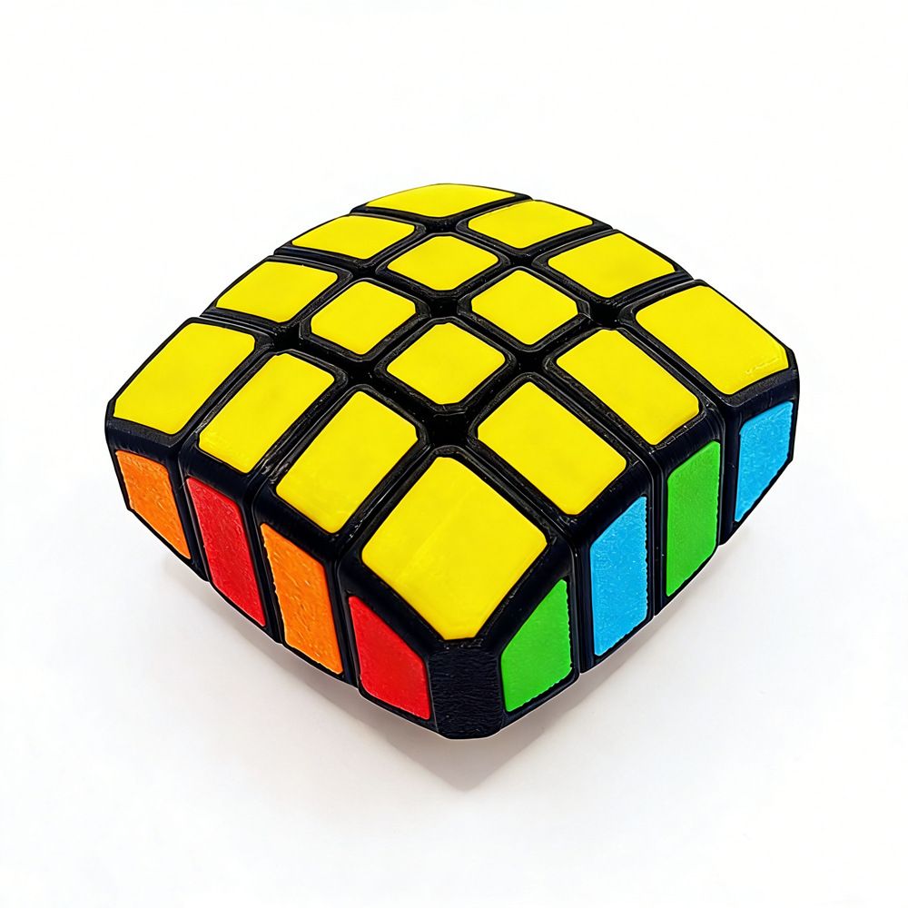 (image for) Zepuzzles PETG 3D Printed 1x4x4 Floppy 144 Cube Special Irregular Collectible Puzzle Toy